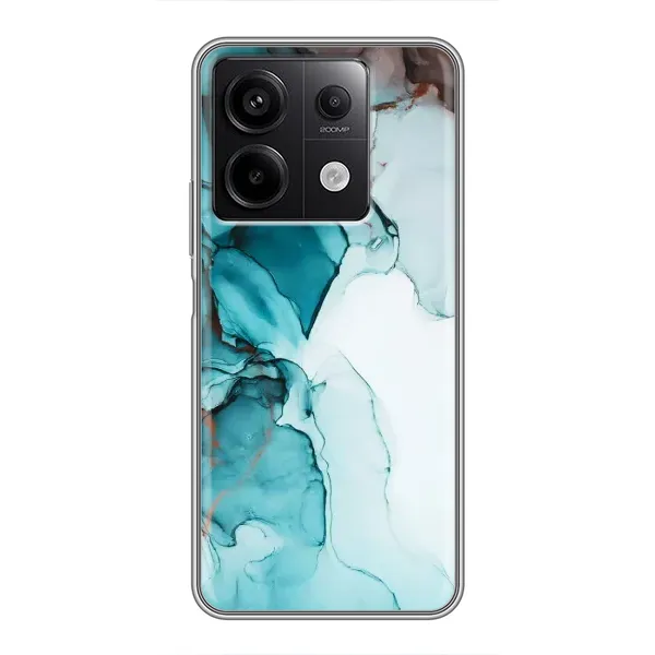 Чохол з принтом «Бірюзовий мрамор» для Xiaomi Redmi Note 13 (5G) Чохол з принтом «Бірюзовий мрамор» для Xiaomi Redmi Note 13 (5G)