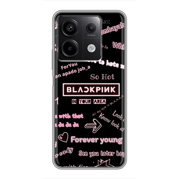 Чехол с принтом «BLACKPINK» для Xiaomi Redmi Note 13 (5G)