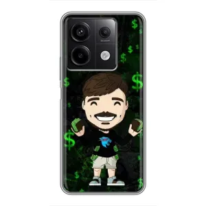 Чехол с принтом «Блогер Beast» для Xiaomi Redmi Note 13 (5G)