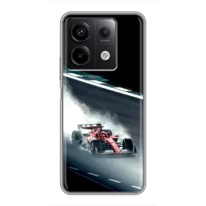 Чехол Формула1 на Xiaomi Redmi Note 13 (5G) (Болид гоночный)