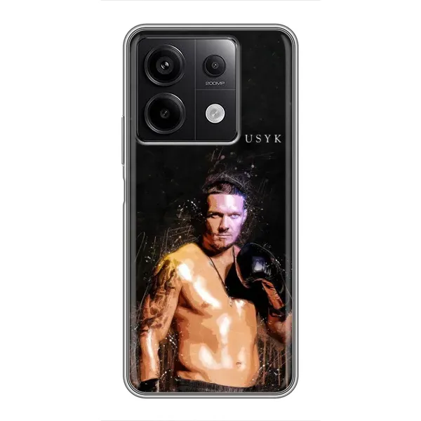 Чохол з принтом «Боксер Олександр Усик» для Xiaomi Redmi Note 13 (5G) Чохол з принтом «Боксер Олександр Усик» для Xiaomi Redmi Note 13 (5G)