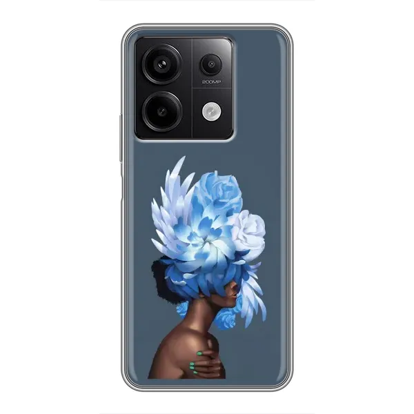 Чохол з принтом «Квіти на голові» для Xiaomi Redmi Note 13 (5G)
