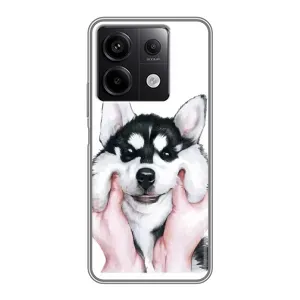 Чохол з принтом «Радісний Хаскі» для Xiaomi Redmi Note 13 (5G)