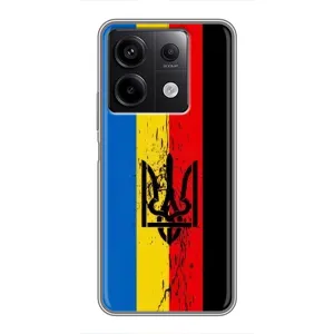 Украинские Чехлы для Xiaomi Redmi Note 13 (5G) с картинкой УПА (AlphaPrint) (Флаг УПА)