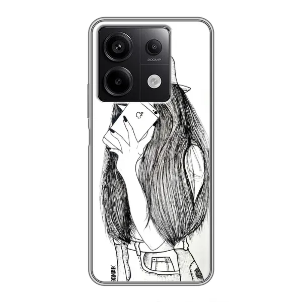 Чохол з принтом «Фото дівчини» для Xiaomi Redmi Note 13 (5G) Чохол з принтом «Фото дівчини» для Xiaomi Redmi Note 13 (5G)