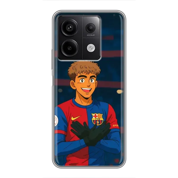 Чохол з принтом «Футболіст Ямаль» для Xiaomi Redmi Note 13 (5G) Чохол з принтом «Футболіст Ямаль» для Xiaomi Redmi Note 13 (5G)
