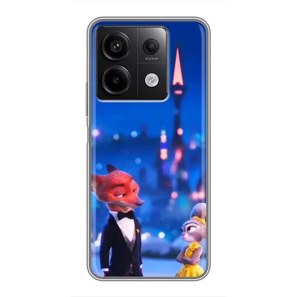 Чехол с принтом «Романтический вечер Зверополис» для Xiaomi Redmi Note 13 (5G)