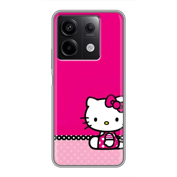 Чохол з принтом «Girl KITTY» для Xiaomi Redmi Note 13 (5G)