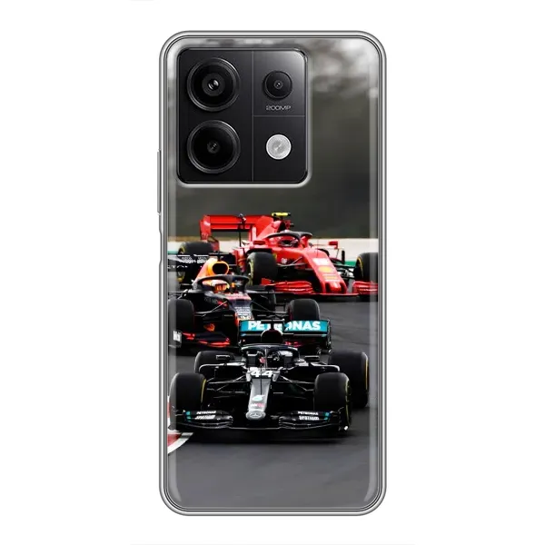Чехол с принтом «Гонка Формула 1» для Xiaomi Redmi Note 13 (5G)