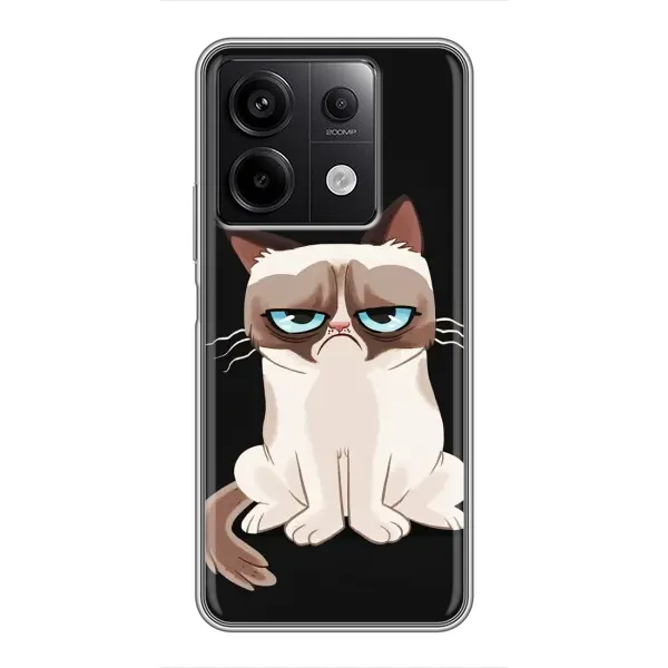 Чехол с принтом «Грустный кот» для Xiaomi Redmi Note 13 (5G)