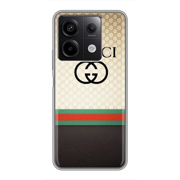 Чехол с принтом «GUCCI стиль» для Xiaomi Redmi Note 13 (5G) Чехол с принтом «GUCCI стиль» для Xiaomi Redmi Note 13 (5G)