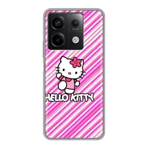 Чохол з принтом «Hello Kytty» для Xiaomi Redmi Note 13 (5G)