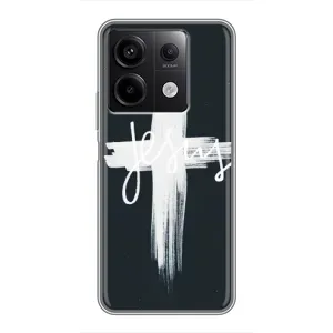 Чехол для Xiaomi Redmi Note 13 (5G) (AlphaPrint) - (Христианские) (Иисус)