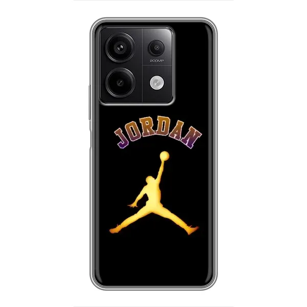 Чехол с принтом «Jordan Gold» для Xiaomi Redmi Note 13 (5G) Чехол с принтом «Jordan Gold» для Xiaomi Redmi Note 13 (5G)