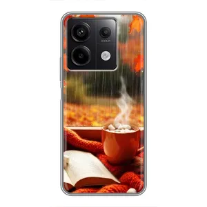 Чохол з принтом «Кава і дощ» для Xiaomi Redmi Note 13 (5G)