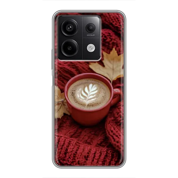 Чохол з принтом «Кава на ковдрі» для Xiaomi Redmi Note 13 (5G)