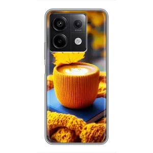Чохол з принтом «Кава на жовтому пледі» для Xiaomi Redmi Note 13 (5G)