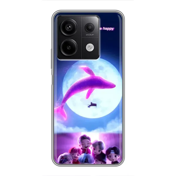 Чохол з принтом «КИТ BTS» для Xiaomi Redmi Note 13 (5G)