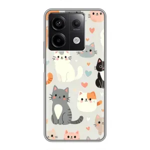 Чохол з малюнком кіт на Xiaomi Redmi Note 13 (5G) (Колаж котів)