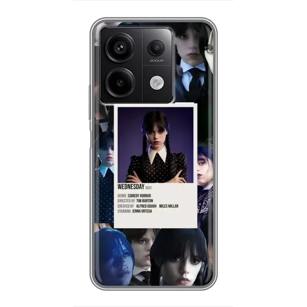 Чехол с принтом «коллаж Уэнздей» для Xiaomi Redmi Note 13 (5G) Чехол с принтом «коллаж Уэнздей» для Xiaomi Redmi Note 13 (5G)