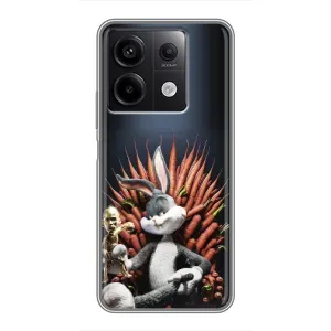 Чехол с принтом «Король Кролик» для Xiaomi Redmi Note 13 (5G)
