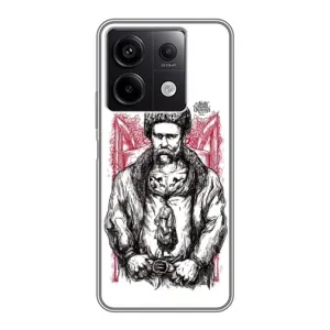 Чехлы для Xiaomi Redmi Note 13 (5G) с принтом Тараса Шевченко (AlphaPrint) (Козак Шевченко)