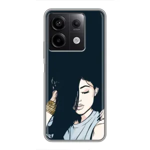 Чохол з принтом «Гарна дівчина» для Xiaomi Redmi Note 13 (5G)