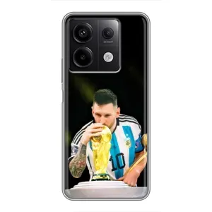 Чохли для Xiaomi Redmi Note 13 (5G) (Leo чемпіон) (AlphaPrint) (Кубок Мессі)