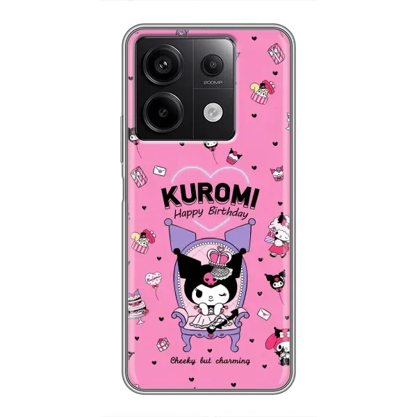 Чехол с принтом «KUROMI» для Xiaomi Redmi Note 13 (5G) Чехол с принтом «KUROMI» для Xiaomi Redmi Note 13 (5G)