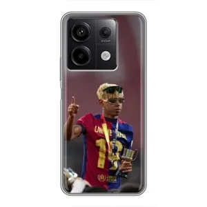 Чехол с футболистом Ламин Ямаль Xiaomi Redmi Note 13 (5G)