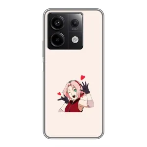 Чехол с принтом «Лайк Сакура» для Xiaomi Redmi Note 13 (5G)