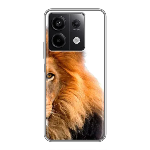 Чехол с принтом «Лев грива» для Xiaomi Redmi Note 13 (5G) Чехол с принтом «Лев грива» для Xiaomi Redmi Note 13 (5G)
