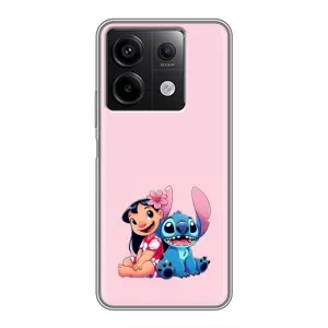 Чехол с принтом Стич на Xiaomi Redmi Note 13 (5G) (Лило и Стич)