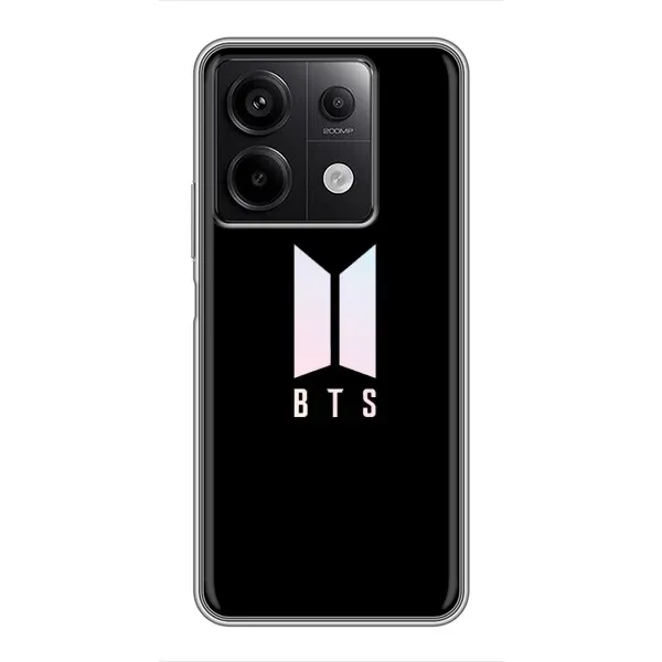 Чохол з принтом «Лого BTS» для Xiaomi Redmi Note 13 (5G)
