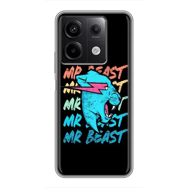Чехол с принтом «logo Mr beast» для Xiaomi Redmi Note 13 (5G)