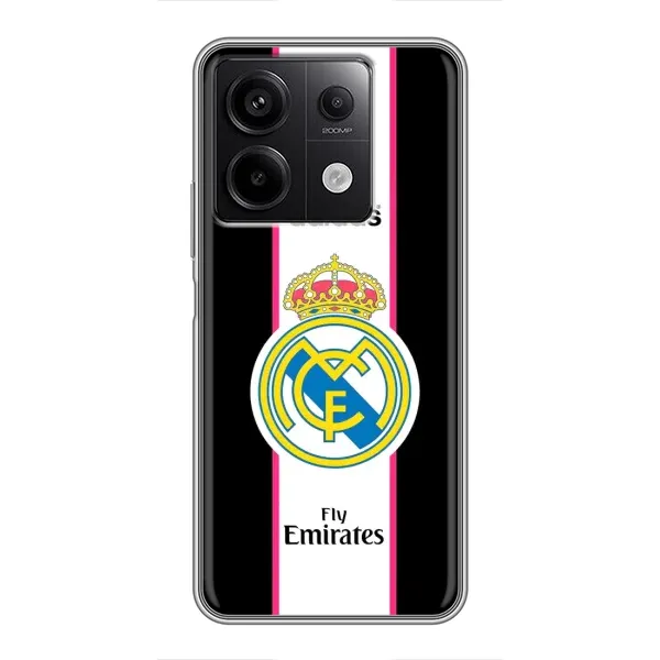 Чехол с принтом «лого Real Madrid» для Xiaomi Redmi Note 13 (5G) Чехол с принтом «лого Real Madrid» для Xiaomi Redmi Note 13 (5G)