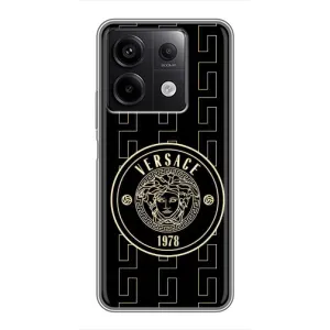 Чехол с принтом «Лого Версаче» для Xiaomi Redmi Note 13 (5G)