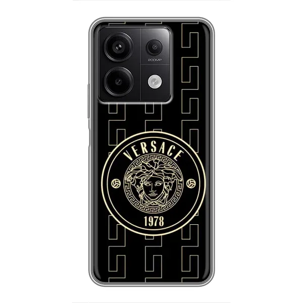 Чехол с принтом «Лого Версаче» для Xiaomi Redmi Note 13 (5G) Чехол с принтом «Лого Версаче» для Xiaomi Redmi Note 13 (5G)