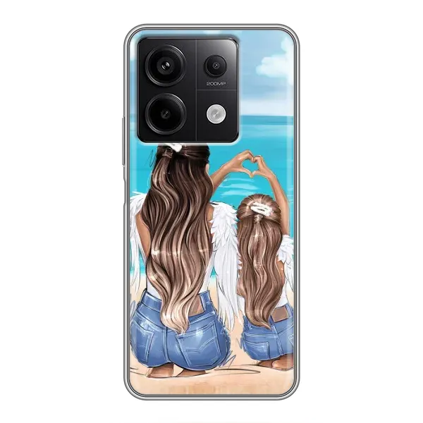Чехол с принтом «Мама с доченькой» для Xiaomi Redmi Note 13 (5G) Чехол с принтом «Мама с доченькой» для Xiaomi Redmi Note 13 (5G)