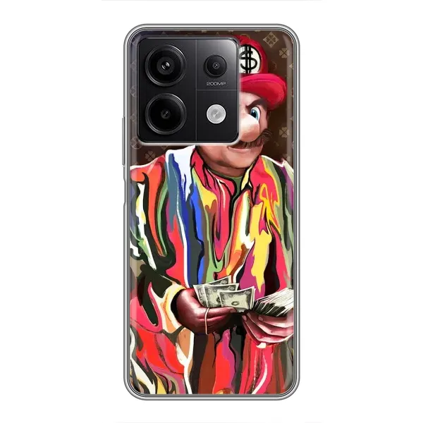 Чохол з принтом «Mario LV» для Xiaomi Redmi Note 13 (5G)