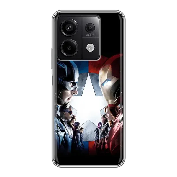 Чохол з принтом «Марвел стайл» для Xiaomi Redmi Note 13 (5G) Чохол з принтом «Марвел стайл» для Xiaomi Redmi Note 13 (5G)