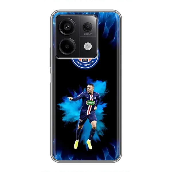Чохол з принтом «Мбаппе у вогні» для Xiaomi Redmi Note 13 (5G)