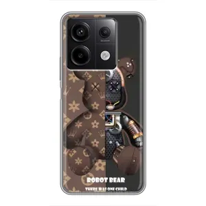 Крутые Чехлы Луи Виттон для Xiaomi Redmi Note 13 (5G) (AlphaPrint) (Медведь Луи Витон)