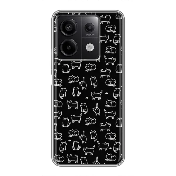 Чехол с принтом «Меленькие котики» для Xiaomi Redmi Note 13 (5G)