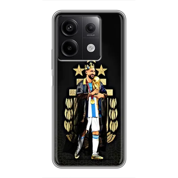 Чохол з принтом «Мессі Король» для Xiaomi Redmi Note 13 (5G)