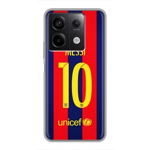 Чохол з принтом «Messi Barca 10» для Xiaomi Redmi Note 13 (5G) Чохол з принтом «Messi Barca 10» для Xiaomi Redmi Note 13 (5G)
