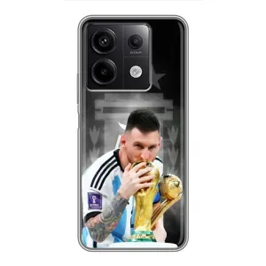Чохли для Xiaomi Redmi Note 13 (5G) (Leo чемпіон) (AlphaPrint) (Мессі Чемпіон)