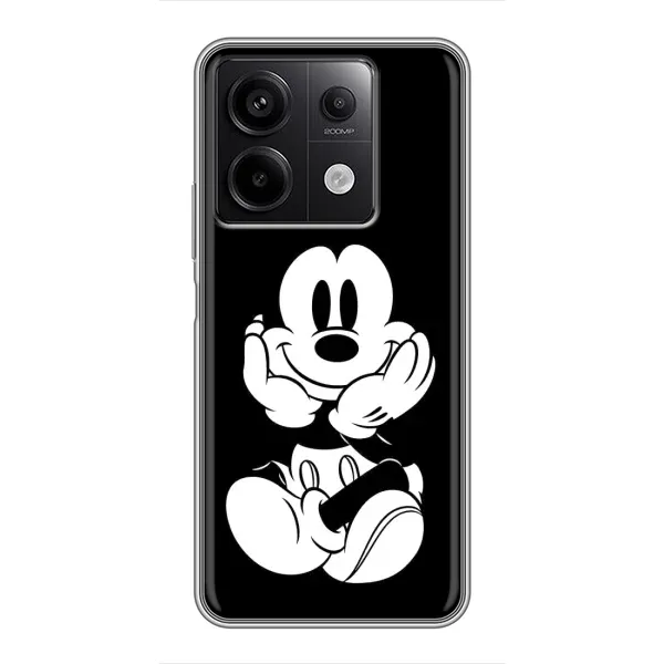 Чехол с принтом «Микки на черном» для Xiaomi Redmi Note 13 (5G) Чехол с принтом «Микки на черном» для Xiaomi Redmi Note 13 (5G)