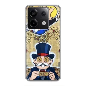 Чехол с принтом «Монополия Мен» для Xiaomi Redmi Note 13 (5G)