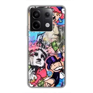 Чехол с принтом «Monopoly man» для Xiaomi Redmi Note 13 (5G)